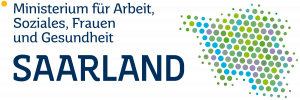 Logo des Saarländischen Ministeriums für Arbeit, Soziales, Frauen und Gesundheit