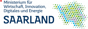 Logo des Saarländischen Ministeriums für Wirtschaft, Innovation, Digitales und Energie